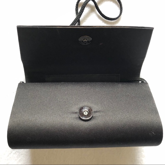 Vintage Carlo Fellini Satin Evening Bag - Picture 3 of 4